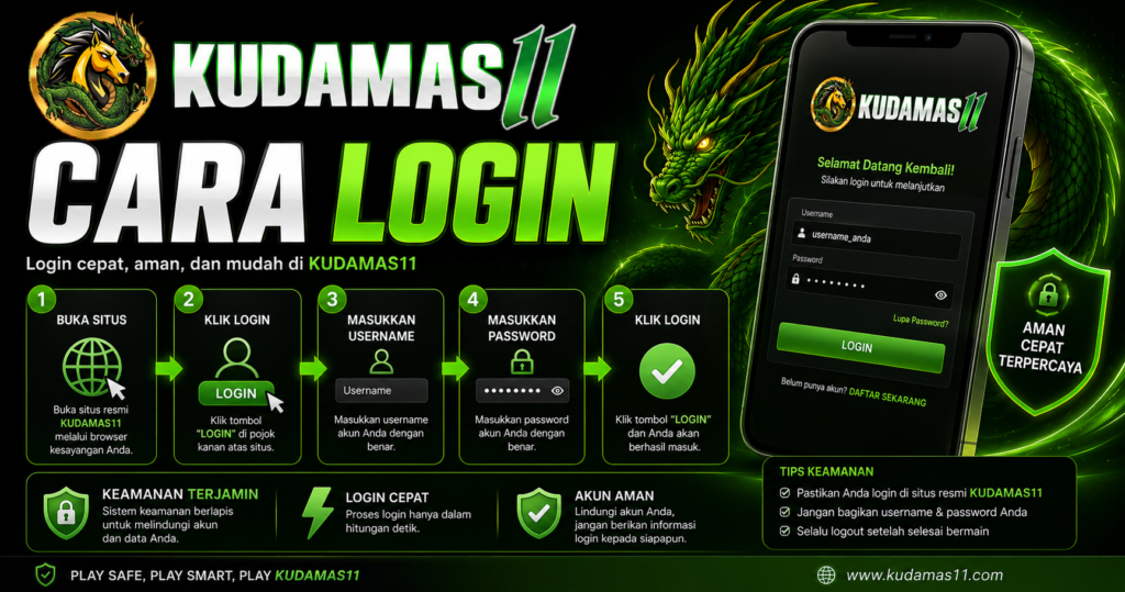 CARA LOGIN KUDAMAS11